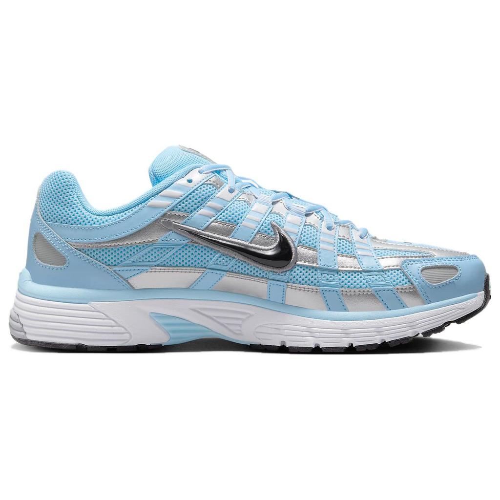 Nike P-6000 Aquarius Blue Męskie Trampki Metaliczno-Srebrne Białe Czarne CD6404-401