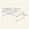 Kitchen Shelf Multifunctional Stackable Rack Space Saving Home Cabinets Tableware Refrigerator Food Plate Bowl Organizer Rack