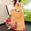 Elegant Summer Women's Summer Dress Casual Sleeveless Long Dresses Plus Size Woman Clothing