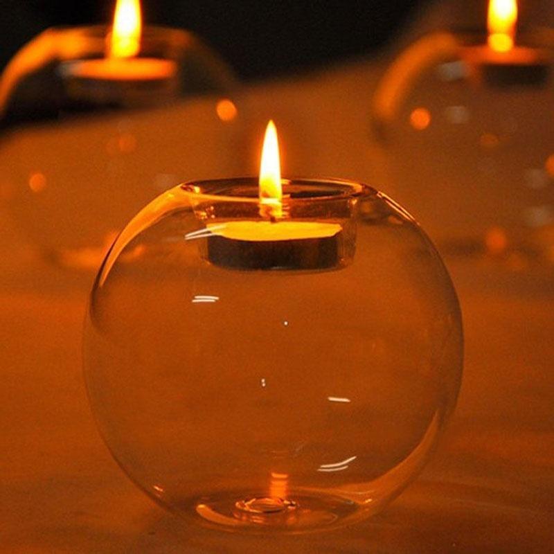 Crystal Glass Candle Holder Romantic Wedding Bar Party Home Decor Candlestick Buy At A Low Prices On Joom E Commerce Platform