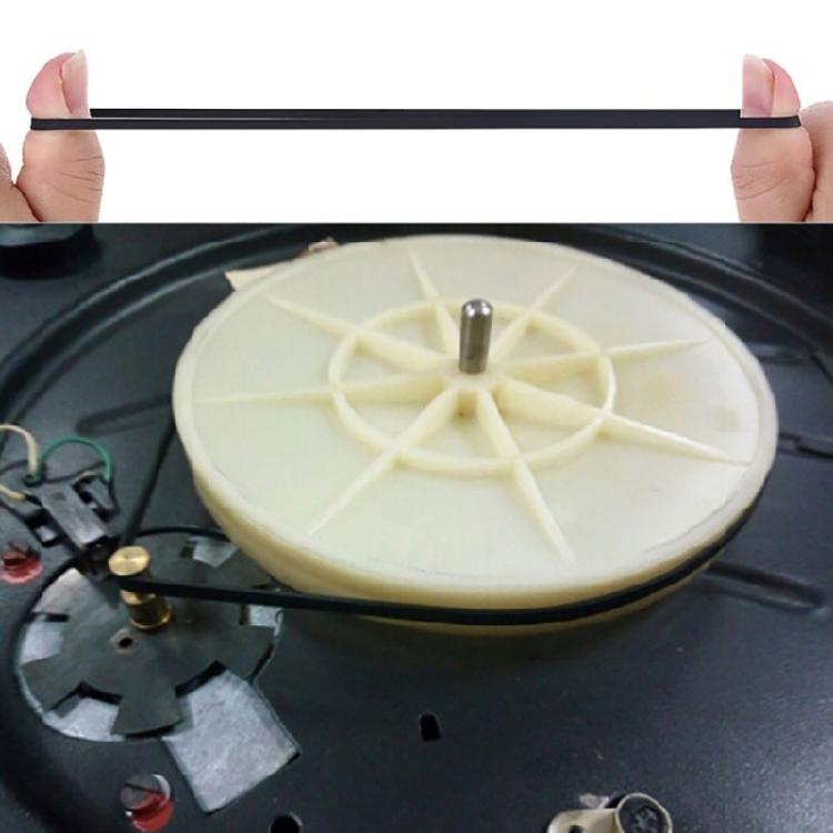 10 Pack Rubber Belt Turntables Belt Record Player Drive Belts Rubber Turntable Straps Record Player Belt Rubber Texture