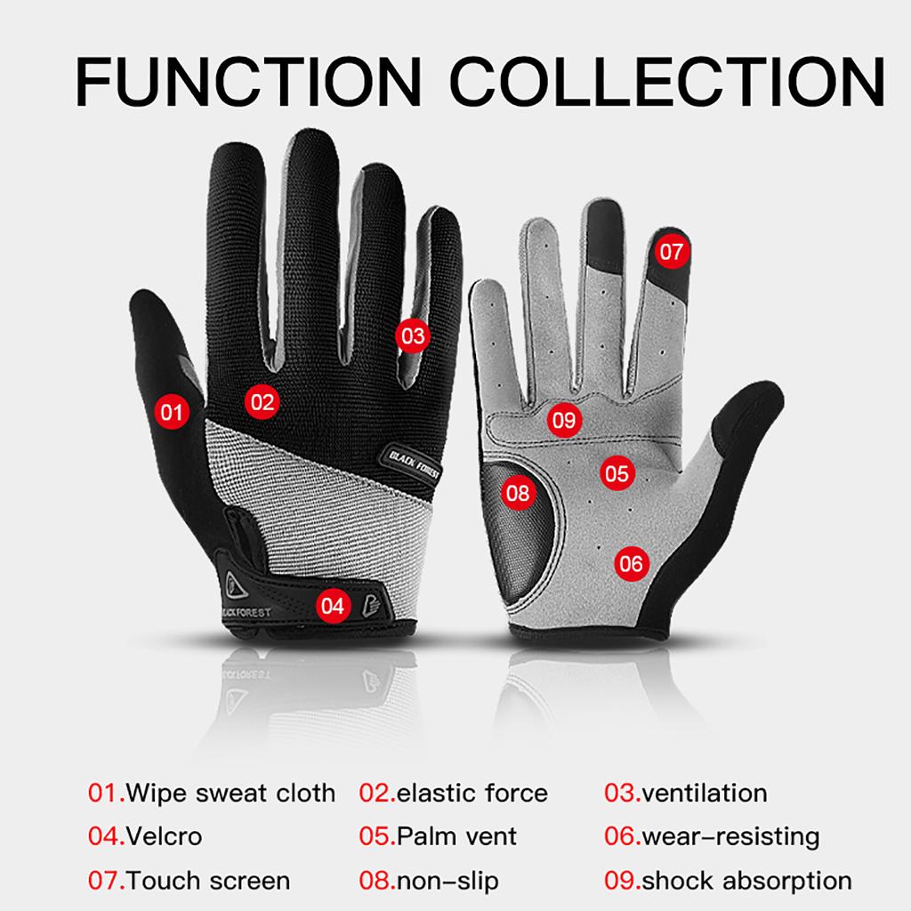 Outdoor Hiking Gloves Tacticos Luva Anti-Slip Resistant Fabric Touch Screen Gloves For Sports Winter Men Women Climbing Gloves