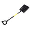 Snow Shovel Heavy Duty Snow Removal Winter Tool with D Grip Handle Aluminum Strip for Driveway Home Garage