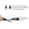 50Pcs Diamond Milling Cutter For Manicure Electric Nail Drill Bits Accessory Pedicure Machine Nail File Gel Remover Tool