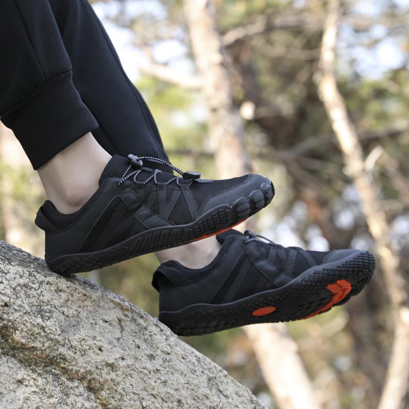 Hiking Sneakers Barefoot Sports Shoes Camping Trekking Shoes Non-slip Elastic Sole Breathable Mesh Fitness Training Footwear