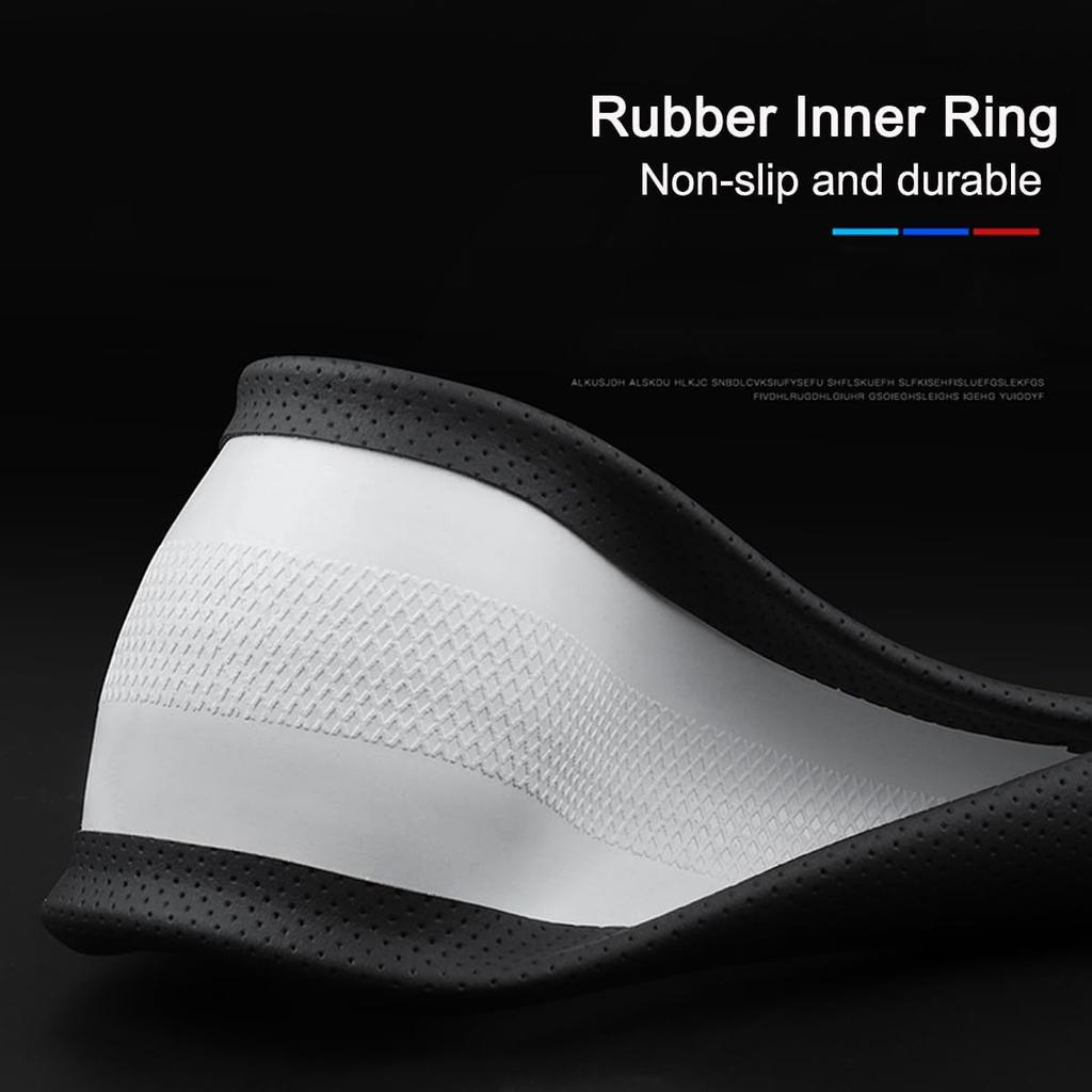 XHRING Car Steering Wheel Cover for Honda Civic Accord CRV HRV Pilot Passport Odyssey Element Insight Fit Ridgeline Clarity City LX EX EXL Si