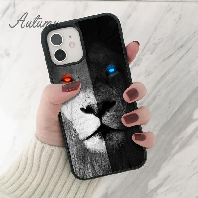 

Чехол для телефона Cat Jaguar Glow eyes для iPhone 11 12 13 14 Pro Max mini X XR XS SE 2020 6S 7 8 Plus Samsung Galaxy S21 S22 iPhone 6plus