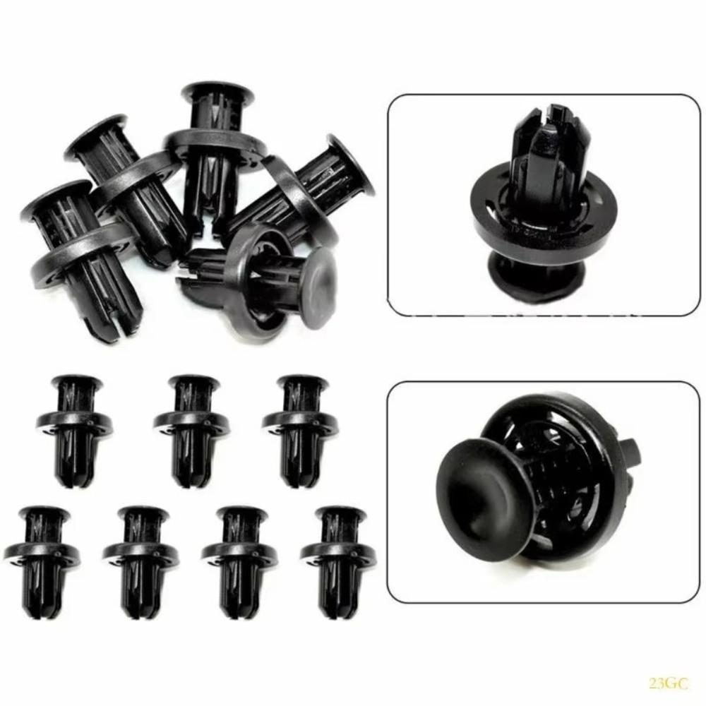 100pcs 100PCS Front Bumper Clips Plastic Rivets Car Plastic Rivets  for Automotive Use