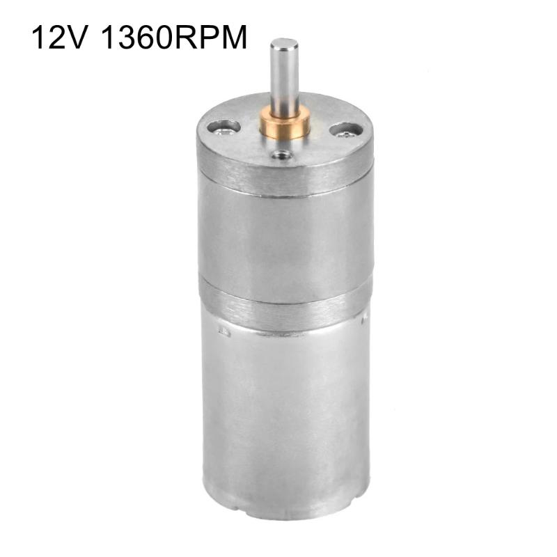 25Mm 12V 25Ga‑370 Low Speed Metal Gear Motor For Electronic Lock Gear Motor Gear Motor Metal Gear Motor Motor