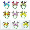 Festival Celebration Floral Headband Role Play Headgear Carnivals Party Props