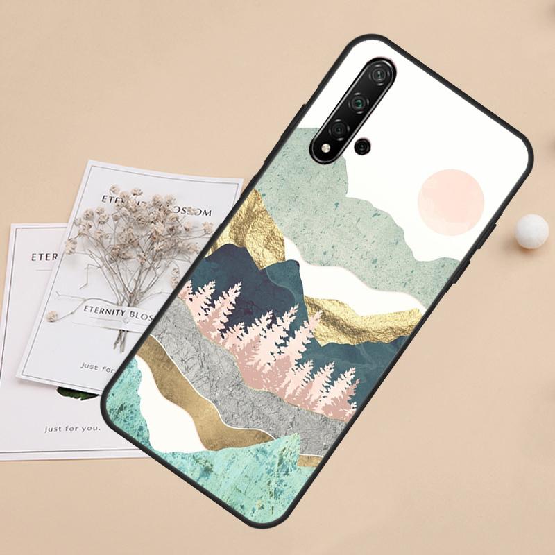 Star Lake Mountains For Huawei Nova 8i 7i 11i 12i 12s 9 10 SE Y60 Y61 Y70 Y72 Y73 Y90 Y91 P20 P40 P30 Lite Case