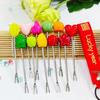 Stainless Steel Heart Fruit Fork - Creative, Cute Two-Pronged Skewer.