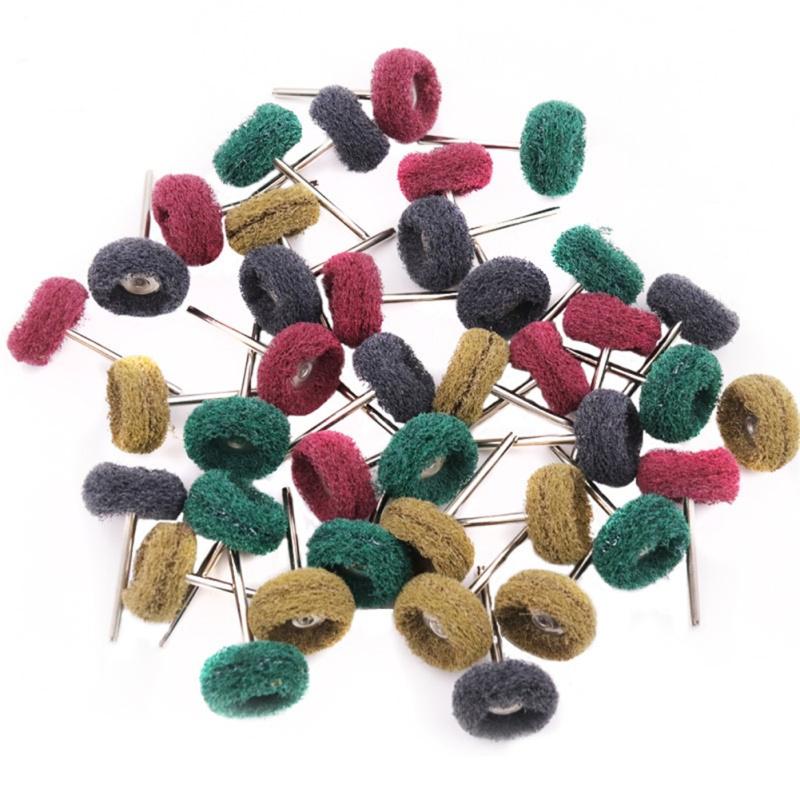 40 Pcs/set Scouring  Pads  Polishing  Wheel  Kit 1 Inch Grinding Wheel Convenient Practical