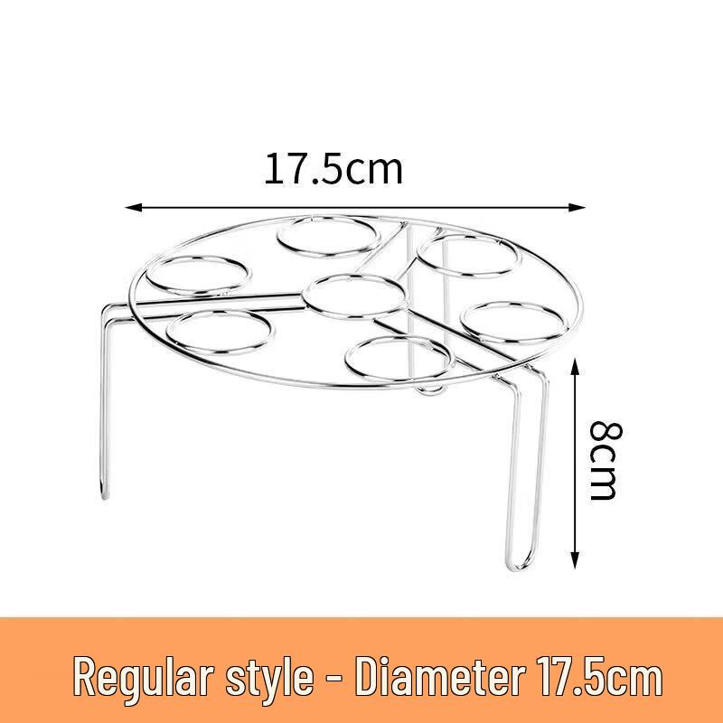 Multi-purpose Stainless Steel Steamer Rack & Tray
