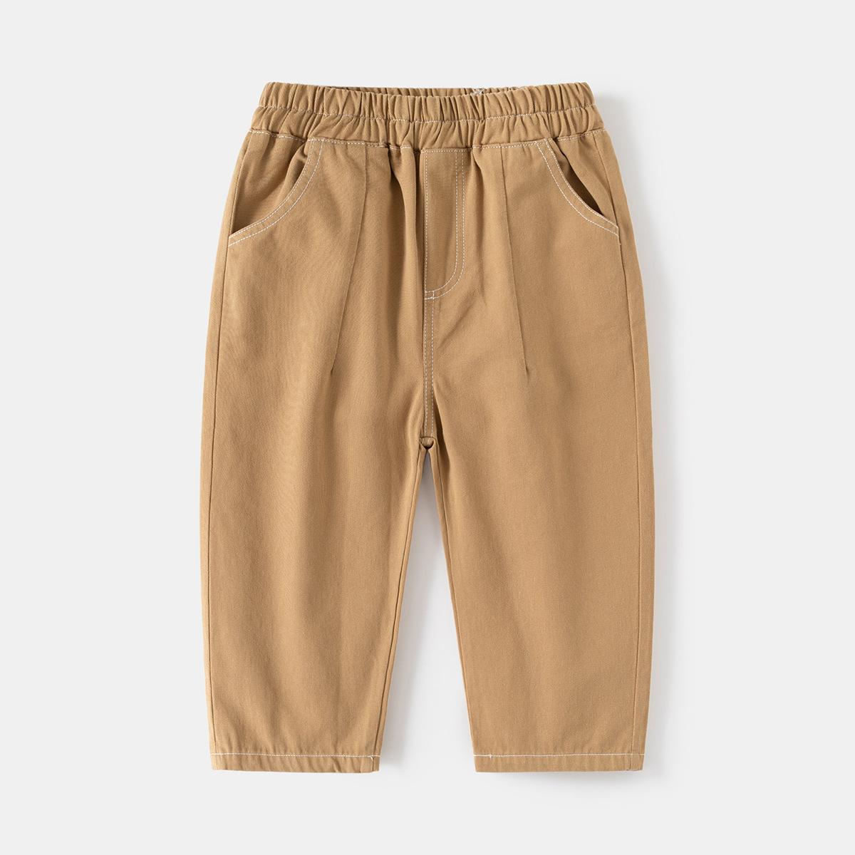 Boys pants spring and autumn new children s autumn casual pants baby trousers children s Korean version children s trousers 90cm