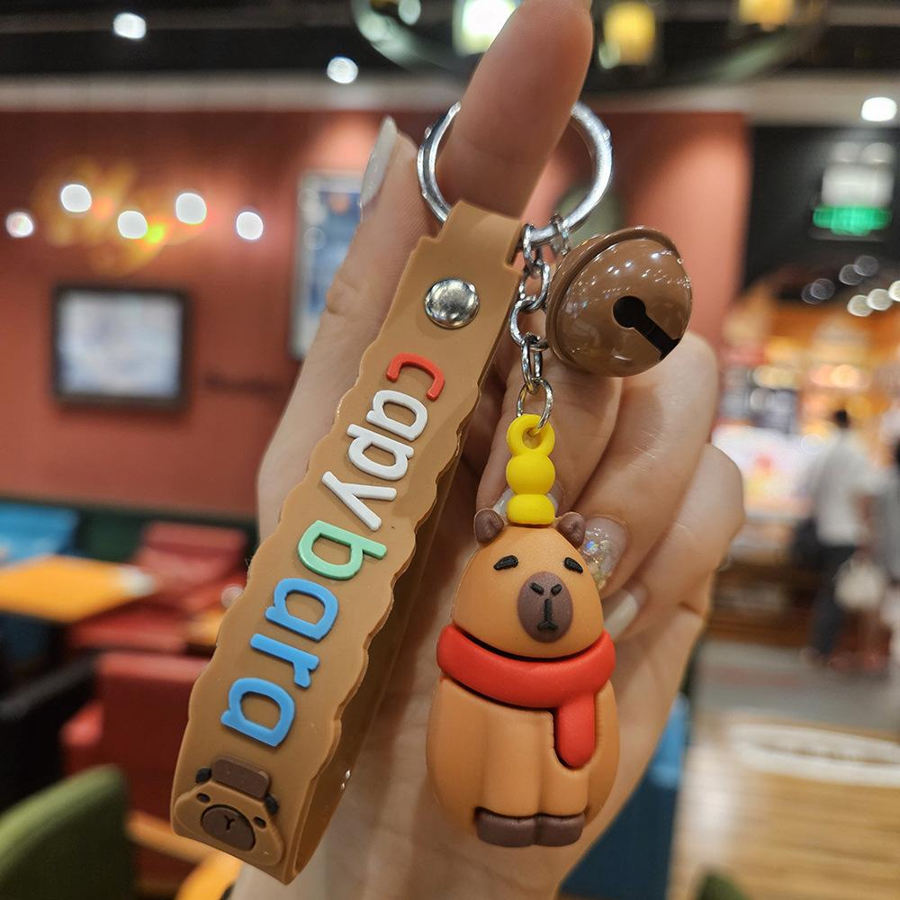 Cartoon Keychain Pendant, Wooden Stick Figure, Key Chain, Blind Box, Tide Play Pendant.