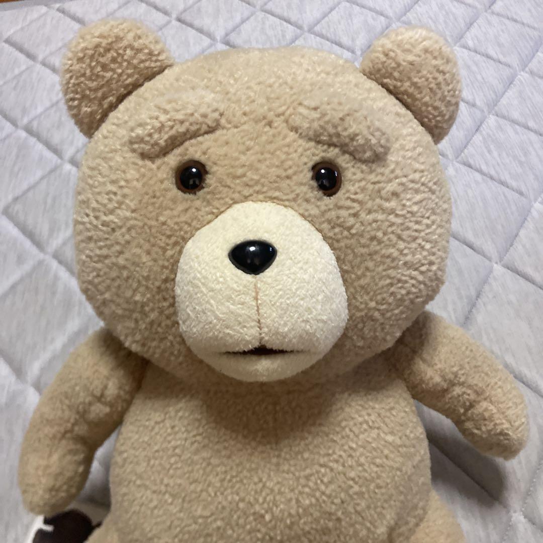 

[Б/У] Плюшевая игрушка Мишка Тед, Средний, Бежевый