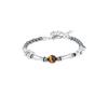 Titanium Bamboo Steel Section Bracelet Elegant Design For Men And Fashionable Women