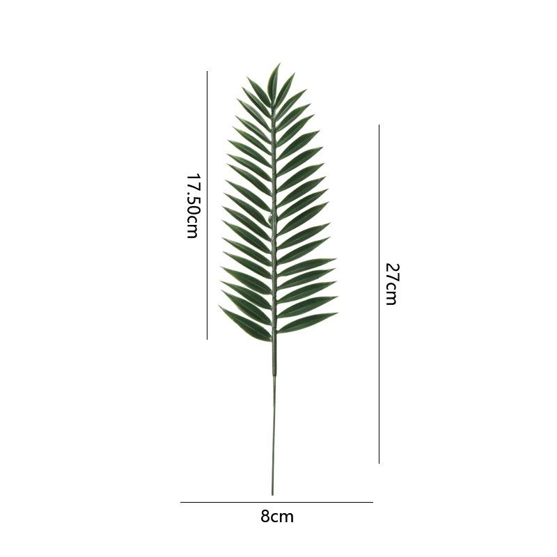 Artificial Monstera Leaves Hawaiian Style Jungle Wedding Birthday Party Decoration Hotel Dinner Table Decor Fake Plant Walls