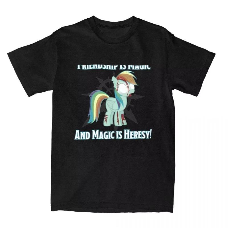 Derpy Hooves Stud Muffin Children's T-shirt 100% Cotton Hip Hop Short Sleeve Round Neck Parent Child T-shirt