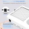 Nail Dust Collector Manicure Machine Tools Strong Power Nail Vacuum Cleaner With Remove Filter Nail Extractor Fan Nail Art Tool
