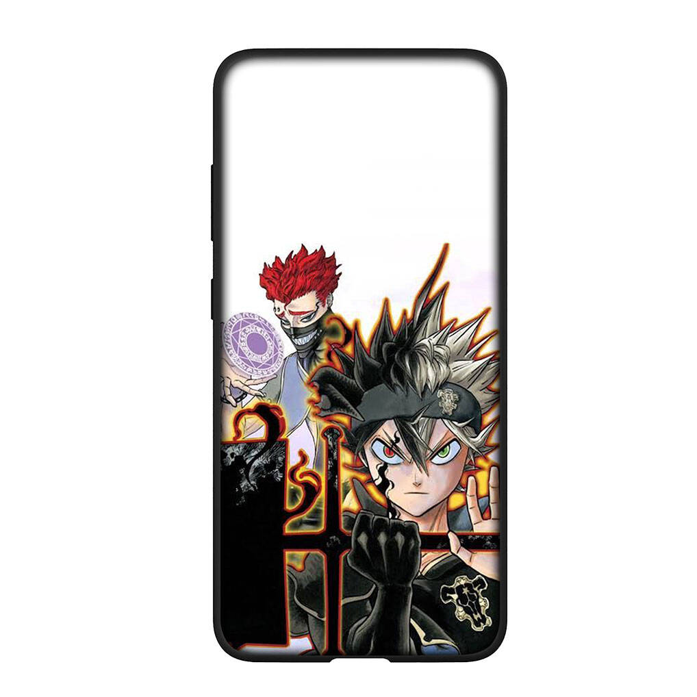 for Motorola Moto Edge 60 50 G54 G86 Samsung Galaxy S25 iPhone 17 16 15 Xiaomi Redmi Note 14 13 Pro Max Phone Case Wallpaper Asta Black Clover Cover