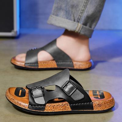Fashion Trendy Men's Summer Slippers Minimalist Comfortable and Breathable Style Outdoor Fashion Street Walking Luxury Hot Selling Shoes