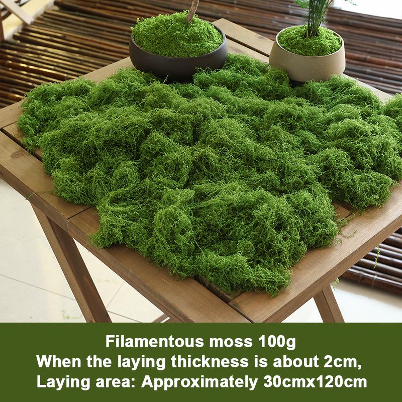 Lifelike Artificial Moss For DIY Crafts Home Decor  Evergreen Plant Accent For Indoor Landscapes Wedding Decorations  More