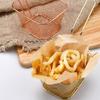 Pommes Frites Korb Tragbar Edelstahl Pommes Mini Frittierkorb Sieb Fritteuse Küche Kochkorb Sieb Zubehör