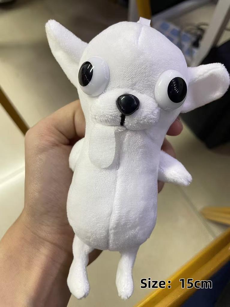 Realistic Stuffed Animals Simulation Dogs Chihuahua Keychain Pendant Kawaii Chihuahua Dog Puppy Toy Funny Kids Christmas Gifts