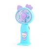 Portable USB Mini Cartoon Fan with Night Light and Adjustable Wind Speeds