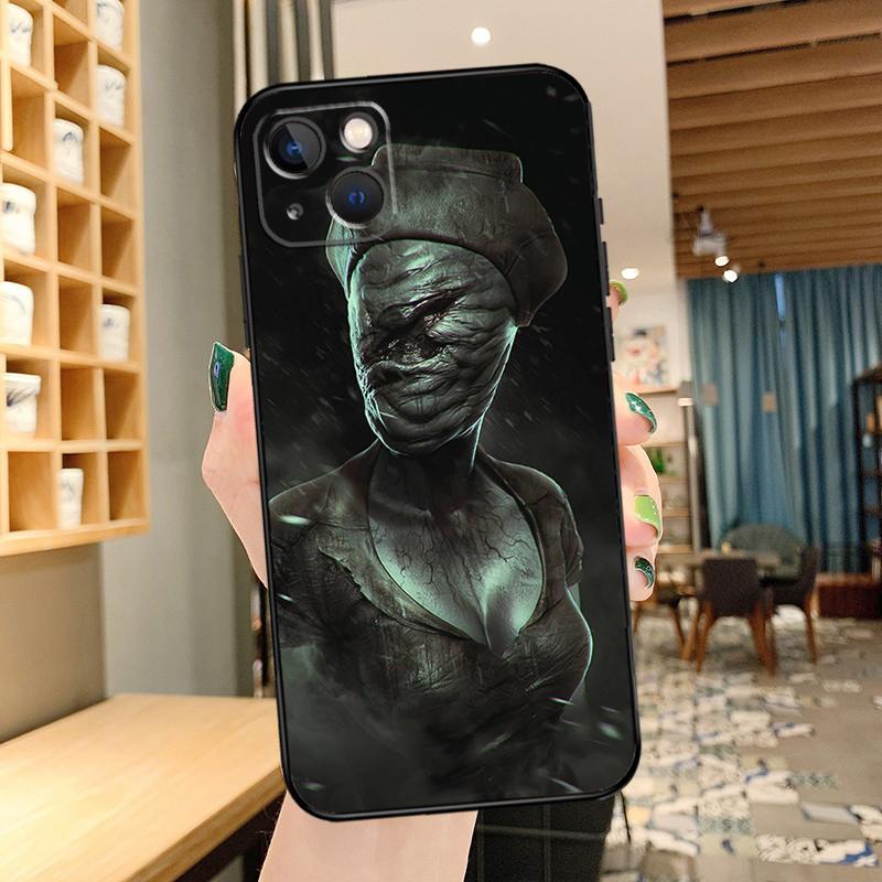 

Silent Hill Nurse Phone Case For iPhone 13 Pro Max 16 15 11 12 14 17 Pro Max mini 15 16 Plus 16e 17 Air Cover iPhone 15Pro MAX