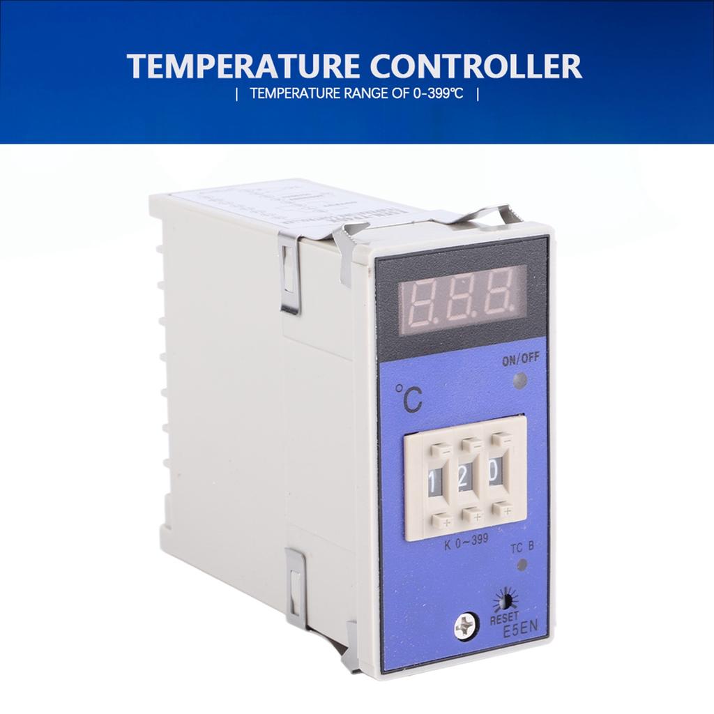 E5EM Digital Thermostat 0?399 Degree Temperature Controller With K Type Thermocouple