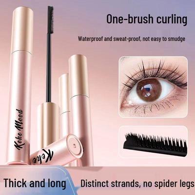Kekemood Langanhaltende Schwung & Verlängerung Mascara - Wischfest, Schweißfest, Wasserfest