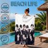 K-pop Group Stray Beach Towel, Microfiber Beach Towel, Perfect For Pool, Beach, Travel, Home Decor Beach Party Fan Gifts
