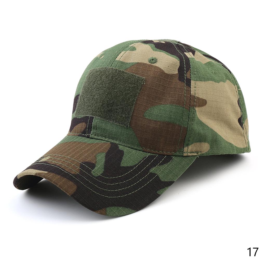 Latest Caps Camo Unisex Baseball Hat Trucker Gorras Tactical Cap Camouflage Snapback Hats 18 Colors Outdoor Uses Hike for Men and Women Hot