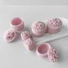 Flower Storage Jar Mould Jewelry Organizer Silicone Mold Concrete Plaster Storage Box Molds for Organizing Enthusiasts