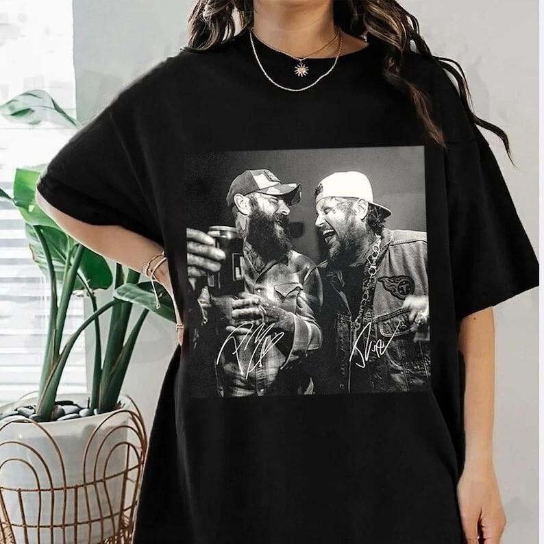 Jelly Roll Big Ass Stadium Tour 2025 Graphic T Shirt L