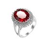 Ring Fashion Light Luxury Jewelry Copper Inlaid Zircon Jewelry Women'S Ring [