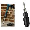 High Carbon Steels Converter for Transforming SDSPlus to SDSMax Rotary Hammer Drill Adapter Bit Shank Quick Tool
