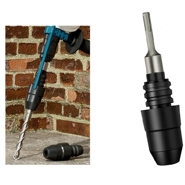 High Carbon Steels Converter for Transforming SDSPlus to SDSMax Rotary Hammer Drill Adapter Bit Shank Quick Tool