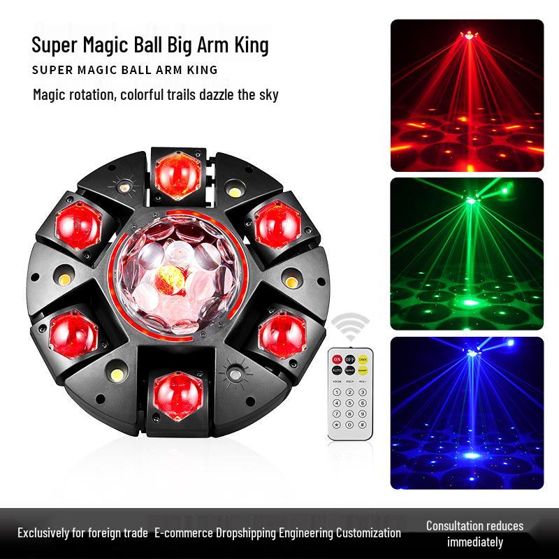 Super Magic Ball King Stage Light: Indoor Party Moving Head Laser for KTV Bar