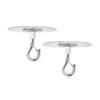 10/5/2pcs Stick Ceiling Hooks Heavy Duty Self-Adhesive Water Resistant Hooks For Ceiling Multifunctional Hooks For Balloons Wind Chimes