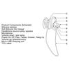 Wireless IPX8 Waterproof Underwater Headphones for Swimming Sports with Sound and 8H Playtimes