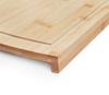 Stolnica bambusowa 58x38cm dwustronna z rantem KINGHOFF KH-1685