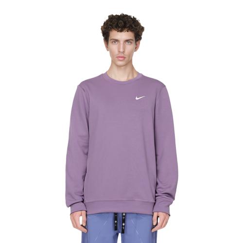 Men's Nike Embroidered Logo Crewneck Pullover Long-Sleeve Sweatshirt