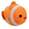 Cartoon Clownfish Throw Pillow Plush Toy Doll Aquarium Clownfish Doll Home Sofa Pillow Rag Doll