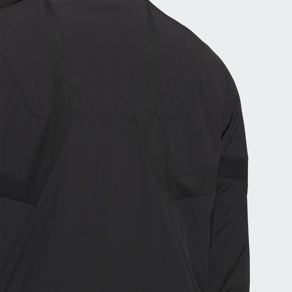 Adidas FW24 Pre Chaqueta Serie Estilo Futuro Chaqueta Deportiva Casual con Capucha Manga Larga Hombre Chaquetas Negro JN3427