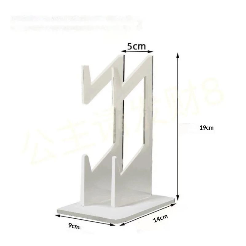 Universal Game Controller Holder Clear Acrylic Mount Bracket Space Saving Storage Rack for Gaming Room Home Use