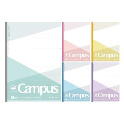 KOKUYO Zápisník Smart Campus Limitovaná edícia B5 Bodkovaný Vrstvená farba 5-farebný balík Linkovaný Bez-GS3CAT-L6X5 Linkovaný (7 mm)